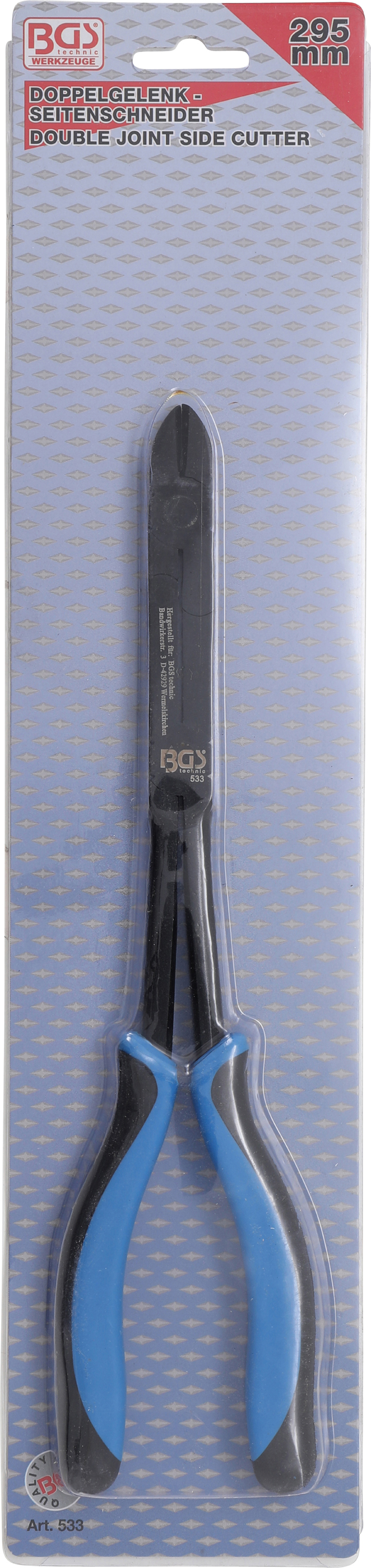 BGS Doppelgelenk-Seitenschneider | 295 mm