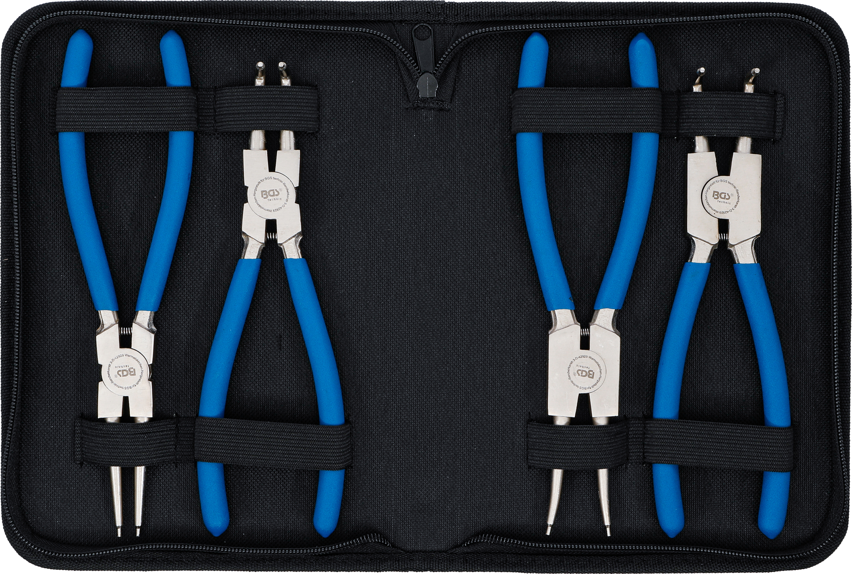 BGS Sprengringzangen-Satz | 225 mm | 4-tlg.