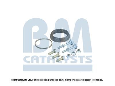 Montagesatz, Abgasrohr