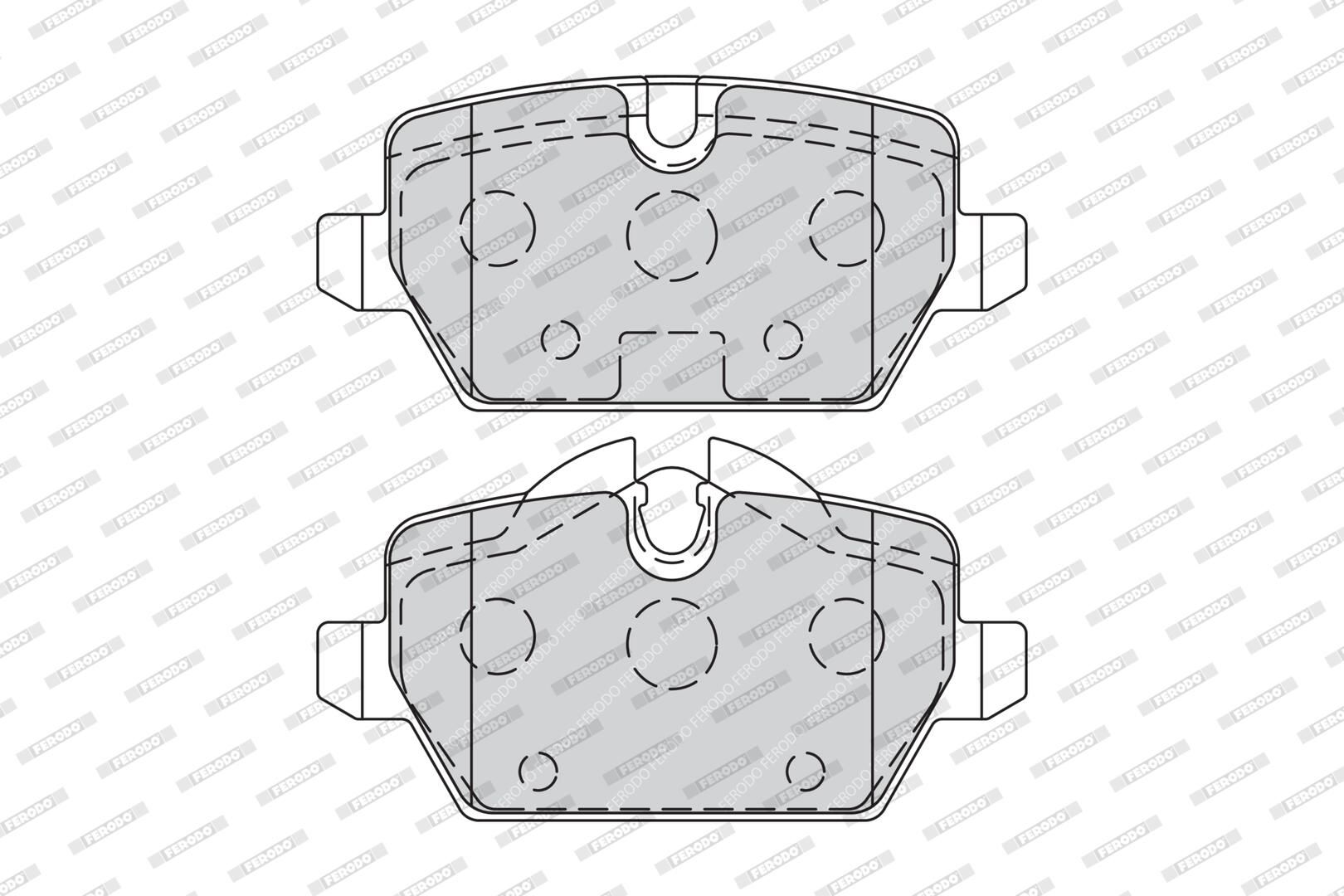 Bremsbelagsatz, Scheibenbremse
