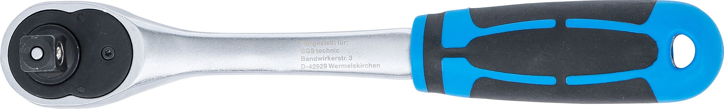 BGS Umschaltknarre | feinverzahnt | Abtrieb Außenvierkant 12,5 mm (1/2")