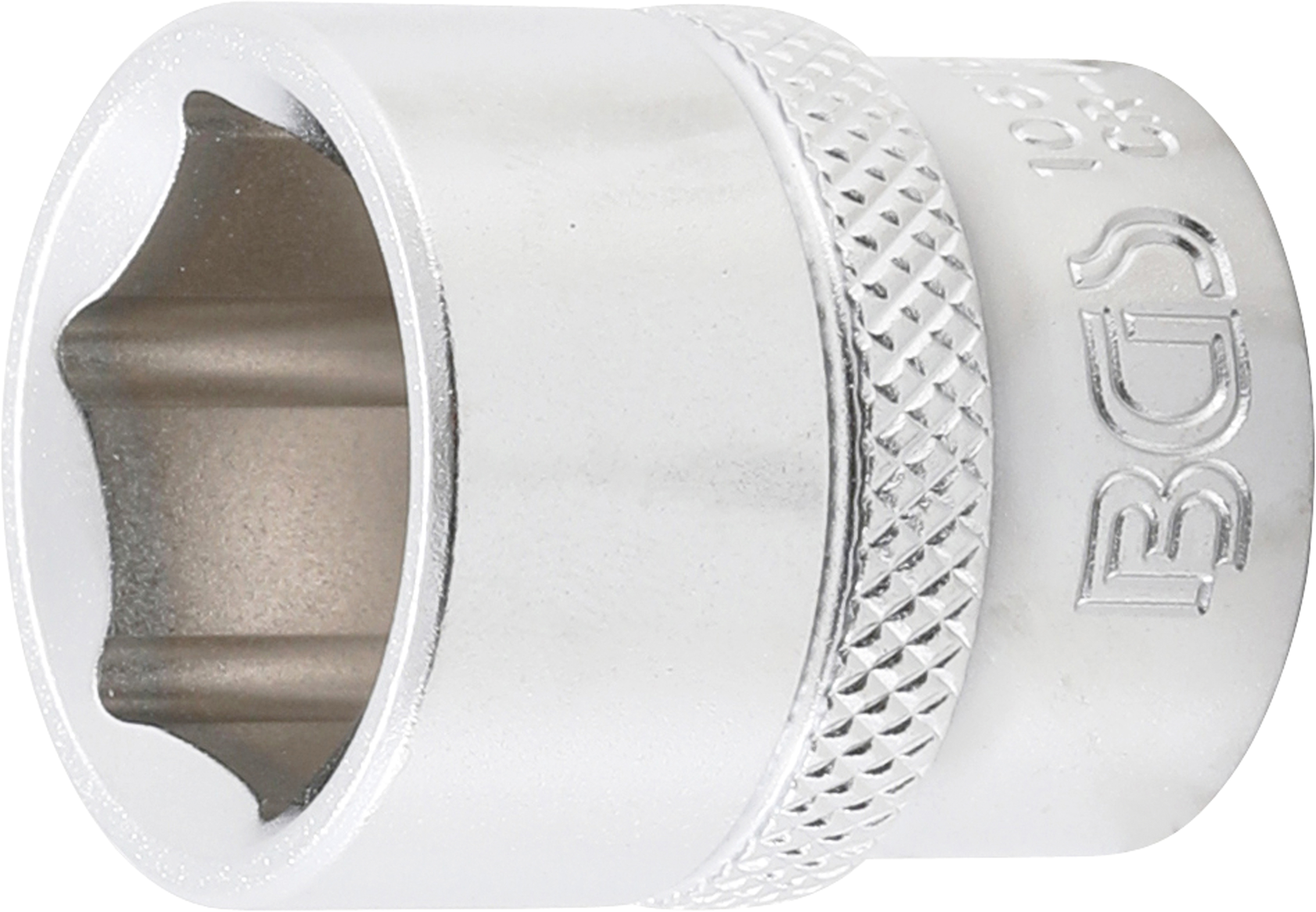 BGS Steckschlüssel-Einsatz Sechskant | Antrieb Innenvierkant 10 mm (3/8") | SW 18 mm