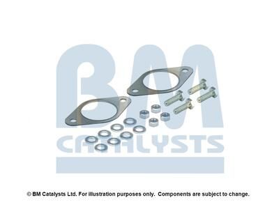 Montagesatz, Abgasrohr