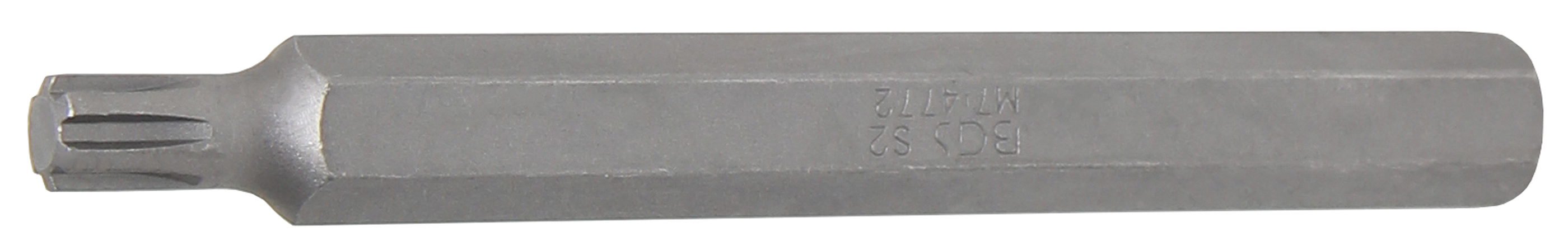 BGS Bit | Länge 100 mm | Antrieb Außensechskant 10 mm (3/8") | Keil-Profil (für RIBE) M7