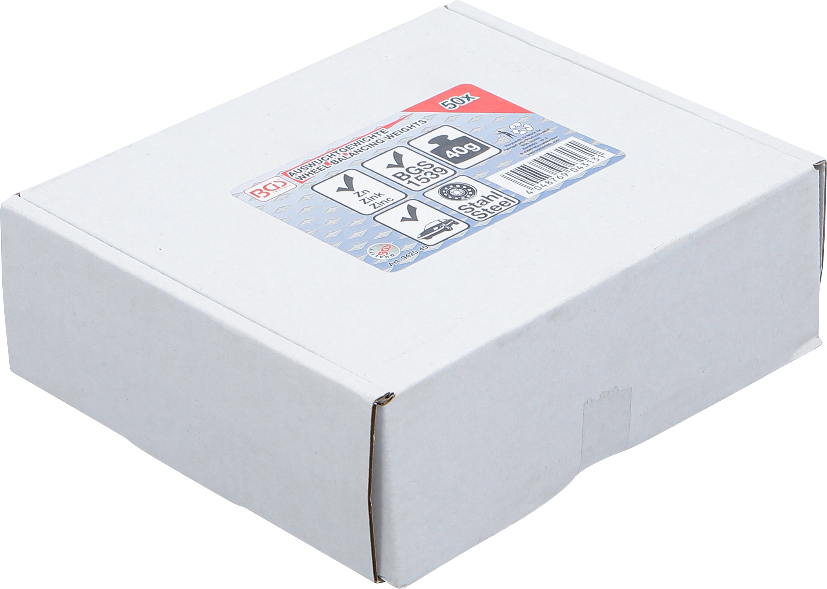 BGS Auswuchtgewichte | 40 g | 50-tlg.