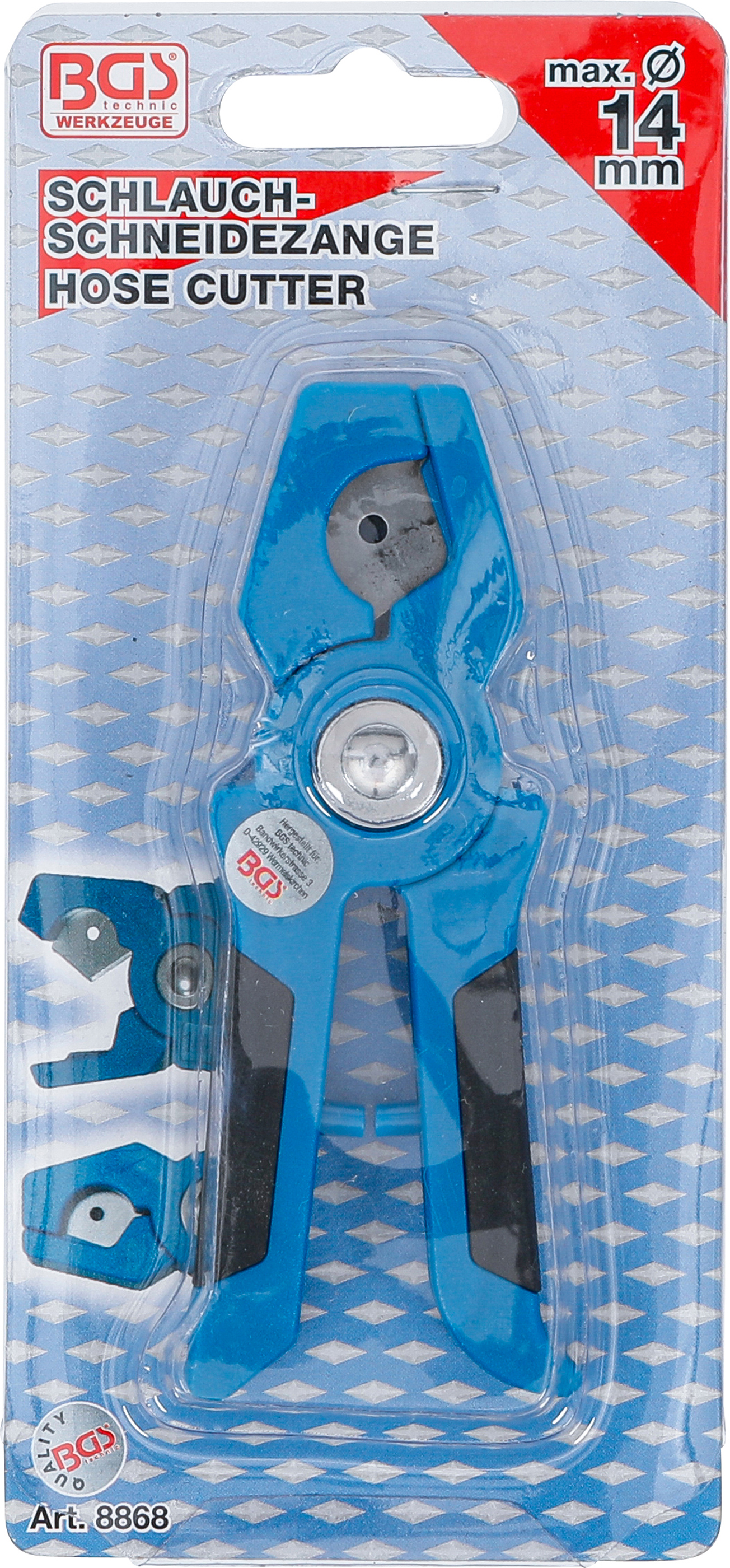 BGS Schlauch-Schneidezange | 4 - 14 mm