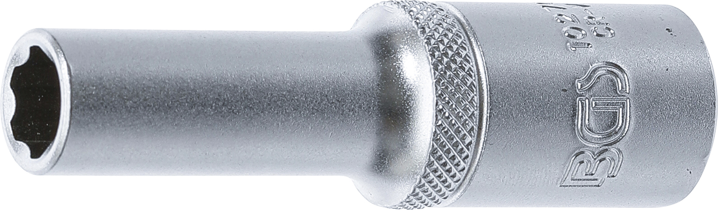 BGS Steckschlüssel-Einsatz Super Lock, tief | Antrieb Innenvierkant 12,5 mm (1/2") | SW 10 mm