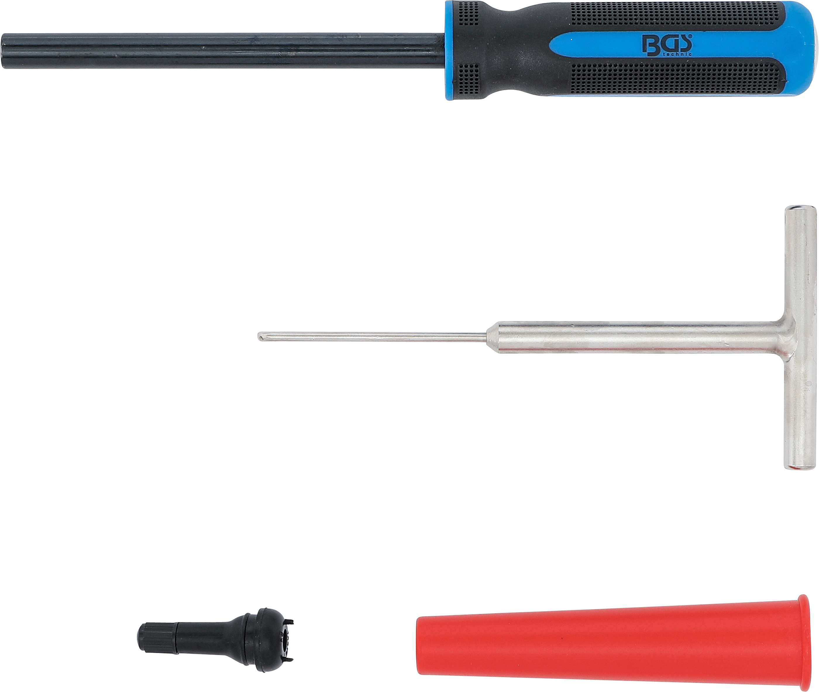 BGS Reifenventil-Einziehwerkzeugsatz | 4-tlg.