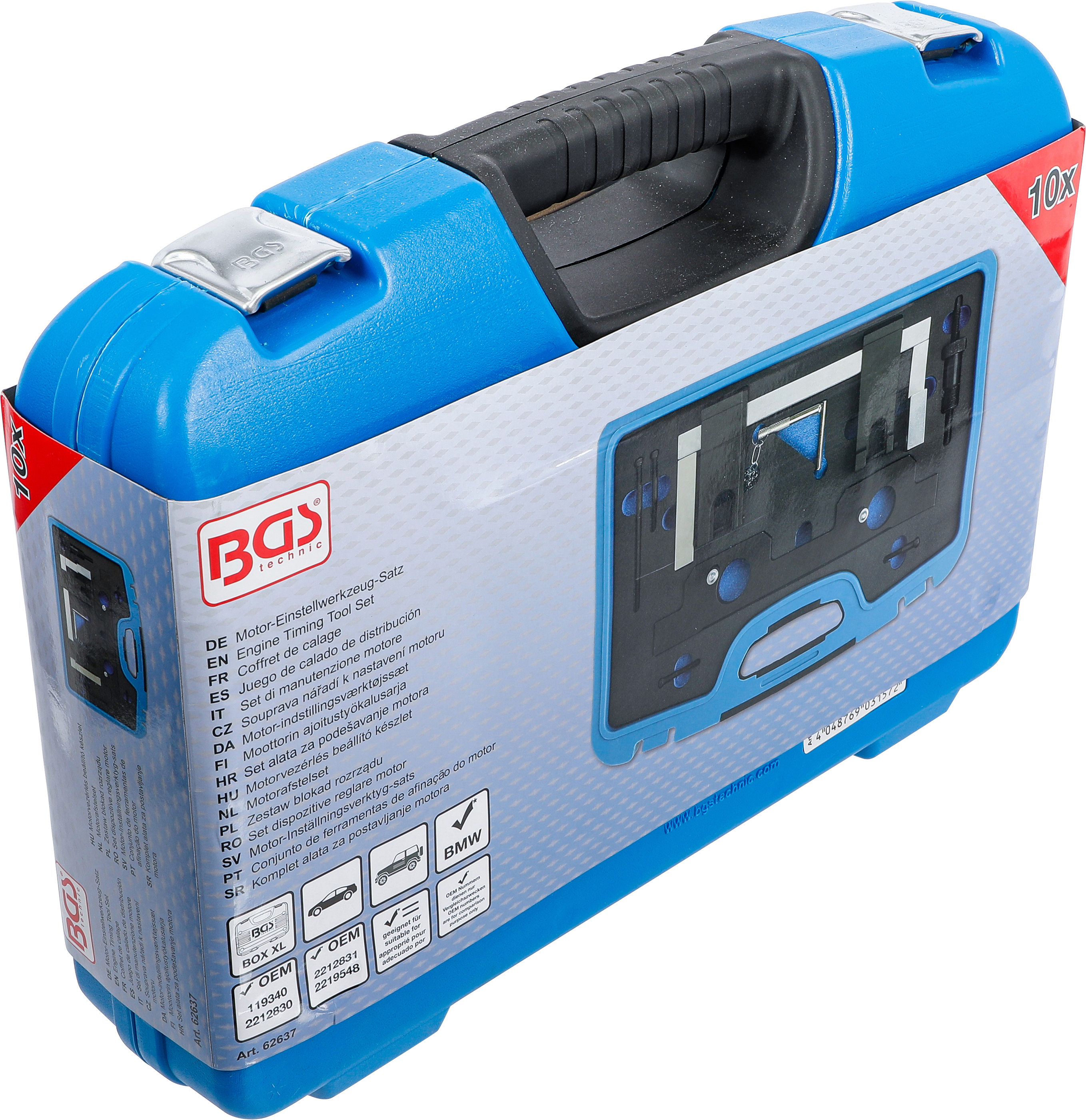 BGS Motor-Einstellwerkzeug-Satz | für BMW N20, N26 | 10-tlg.