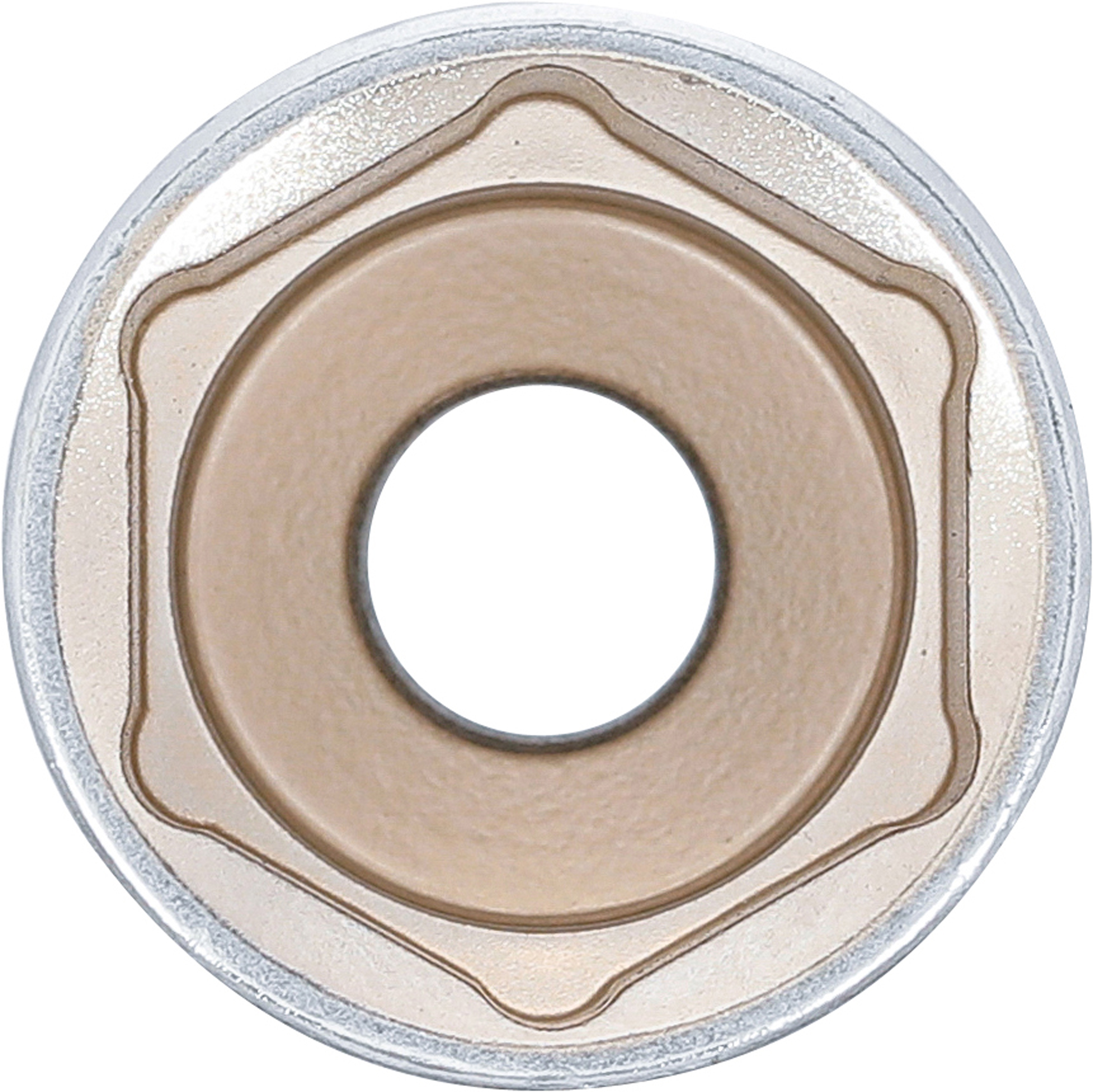 BGS Steckschlüssel-Einsatz Sechskant, tief | Antrieb Innenvierkant 12,5 mm (1/2") | SW 27 mm