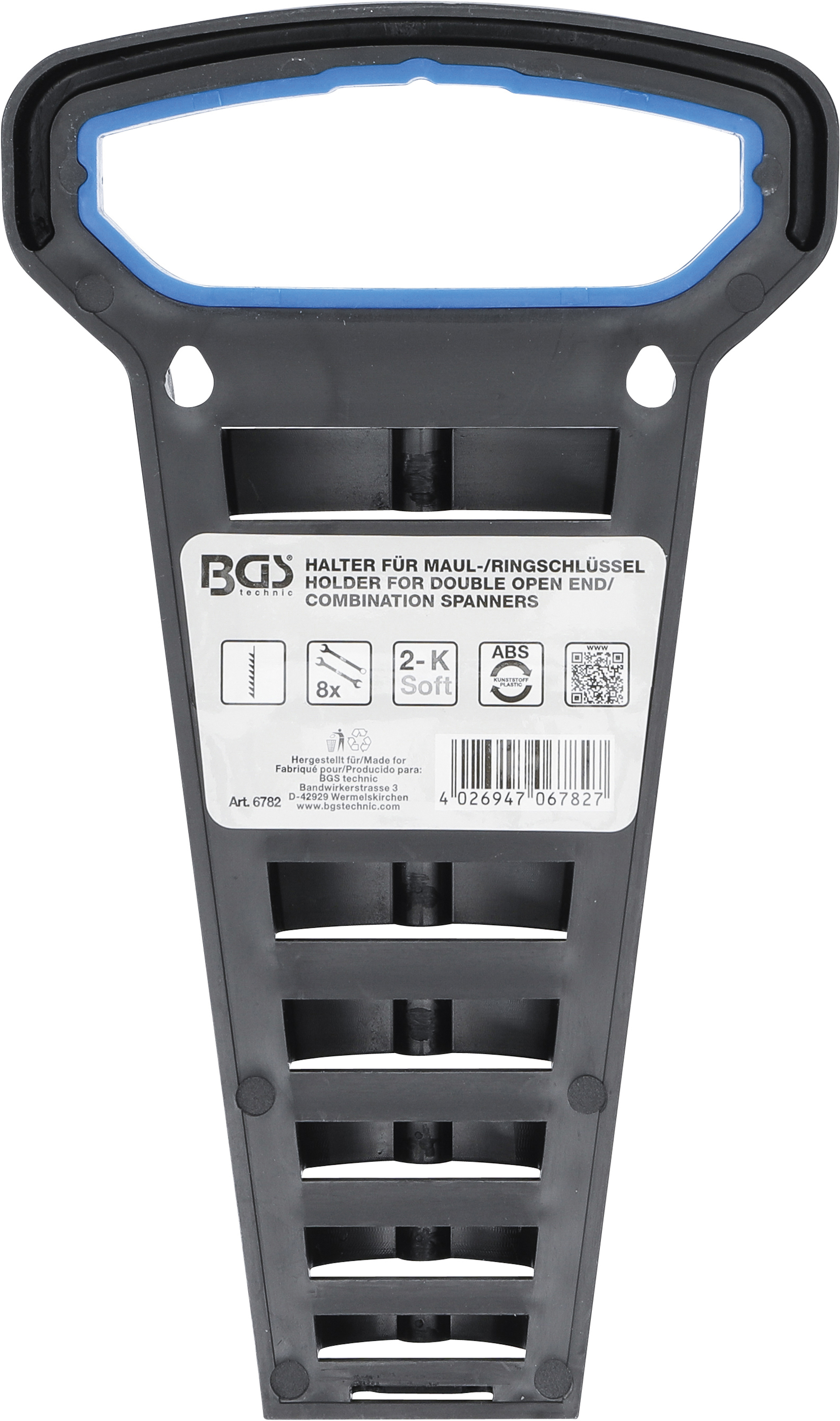 BGS Halter für Maul-/Ringschlüssel | 8 Auflagen