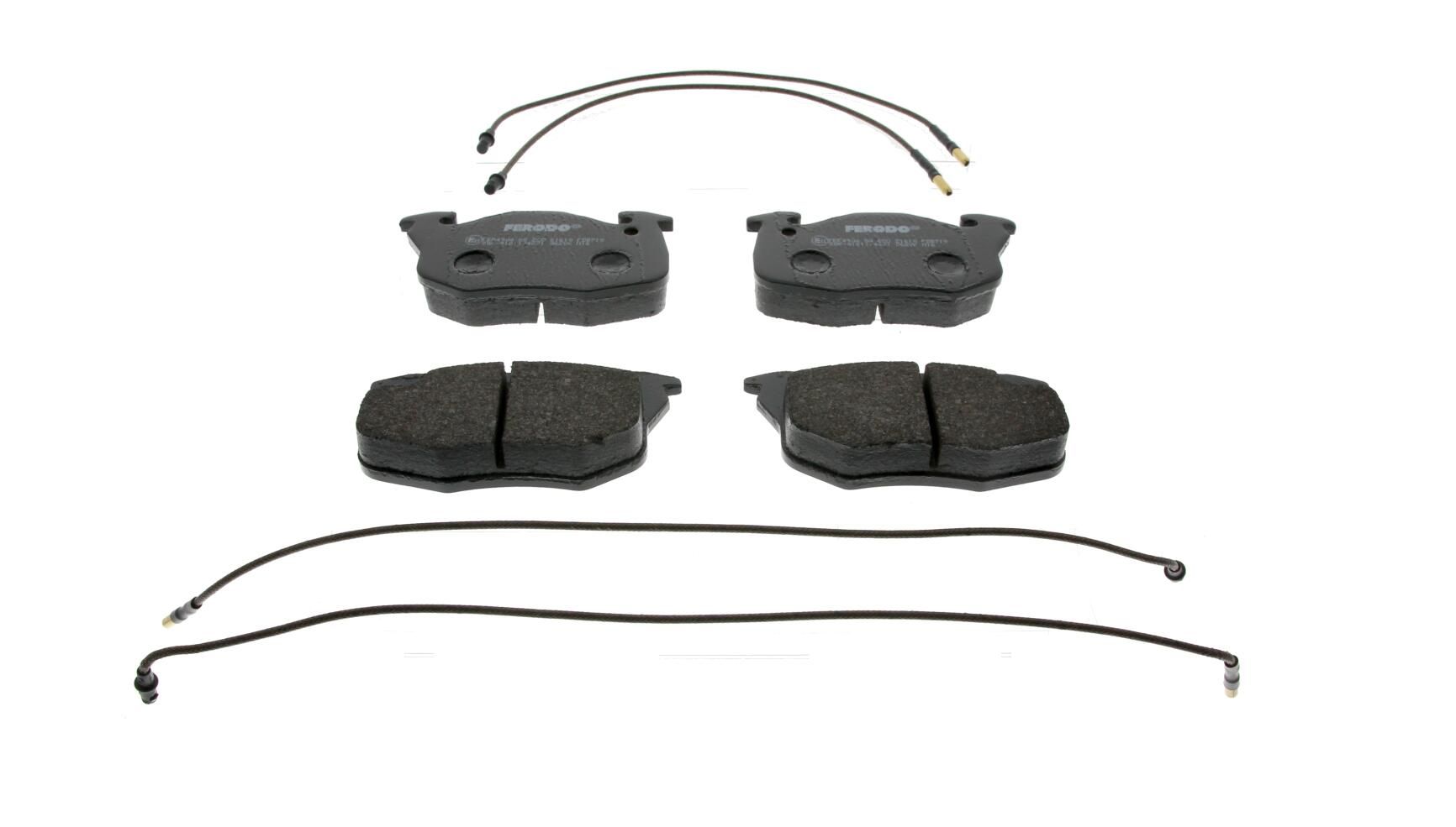 Bremsbelagsatz, Scheibenbremse