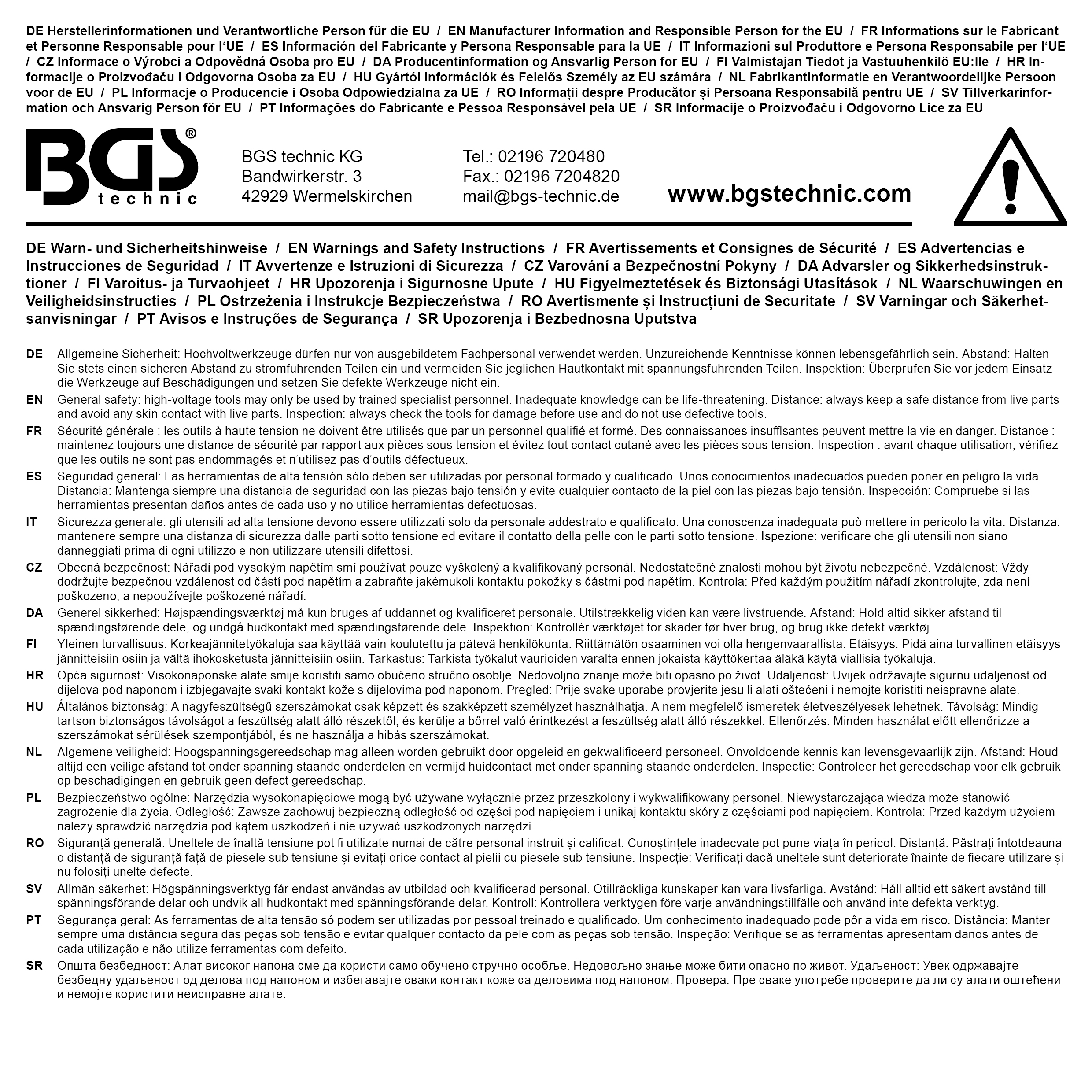 BGS VDE-Isolierband | 15 m