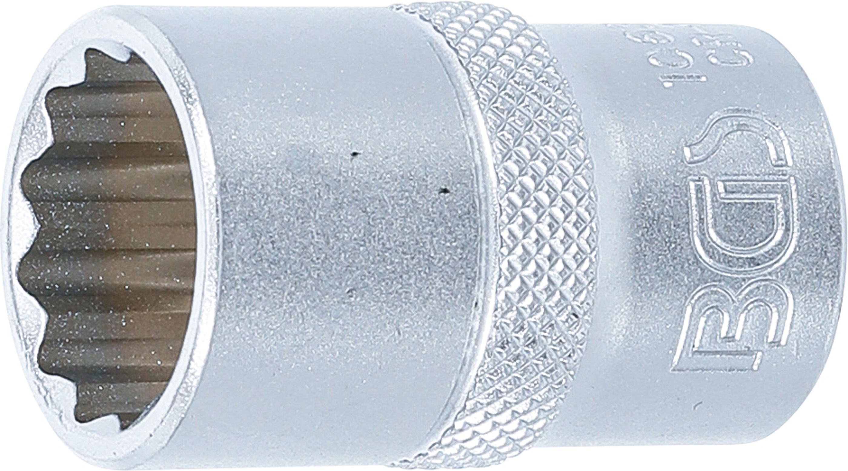 BGS Steckschlüssel-Einsatz Zwölfkant | Antrieb Innenvierkant 12,5 mm (1/2") | SW 17 mm