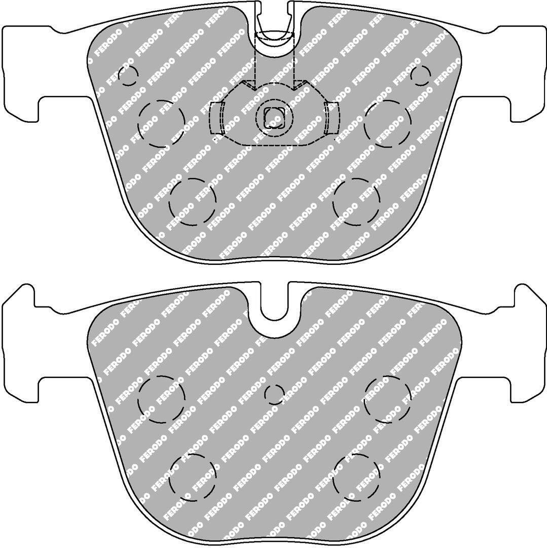 Bremsbelagsatz, Scheibenbremse