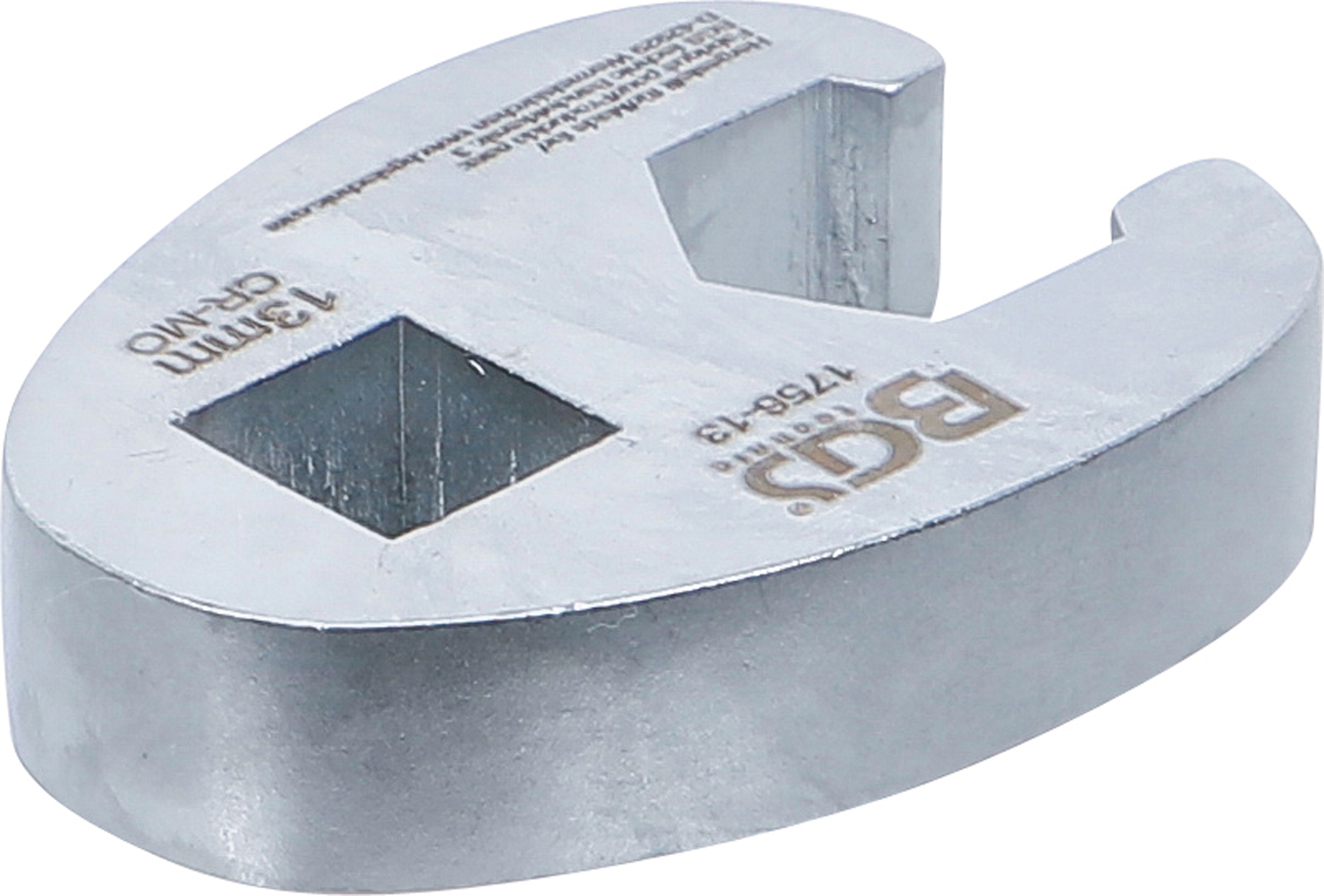 BGS Hahnenfußschlüssel | Antrieb Innenvierkant 10 mm (3/8") | SW 13 mm