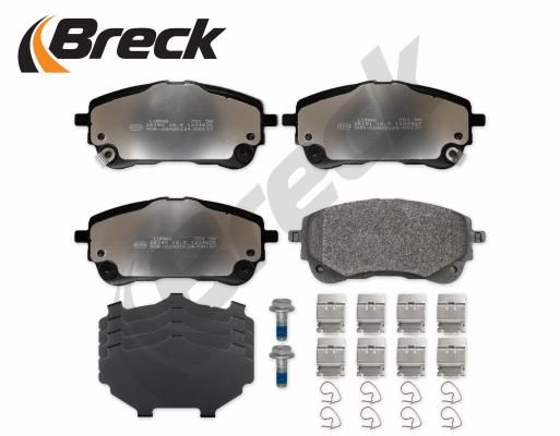 Bremsbelagsatz, Scheibenbremse