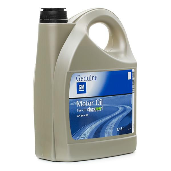 5W-30 Original Genuine GM Opel Dexos1 Gen 3  Motoröl 5 Liter