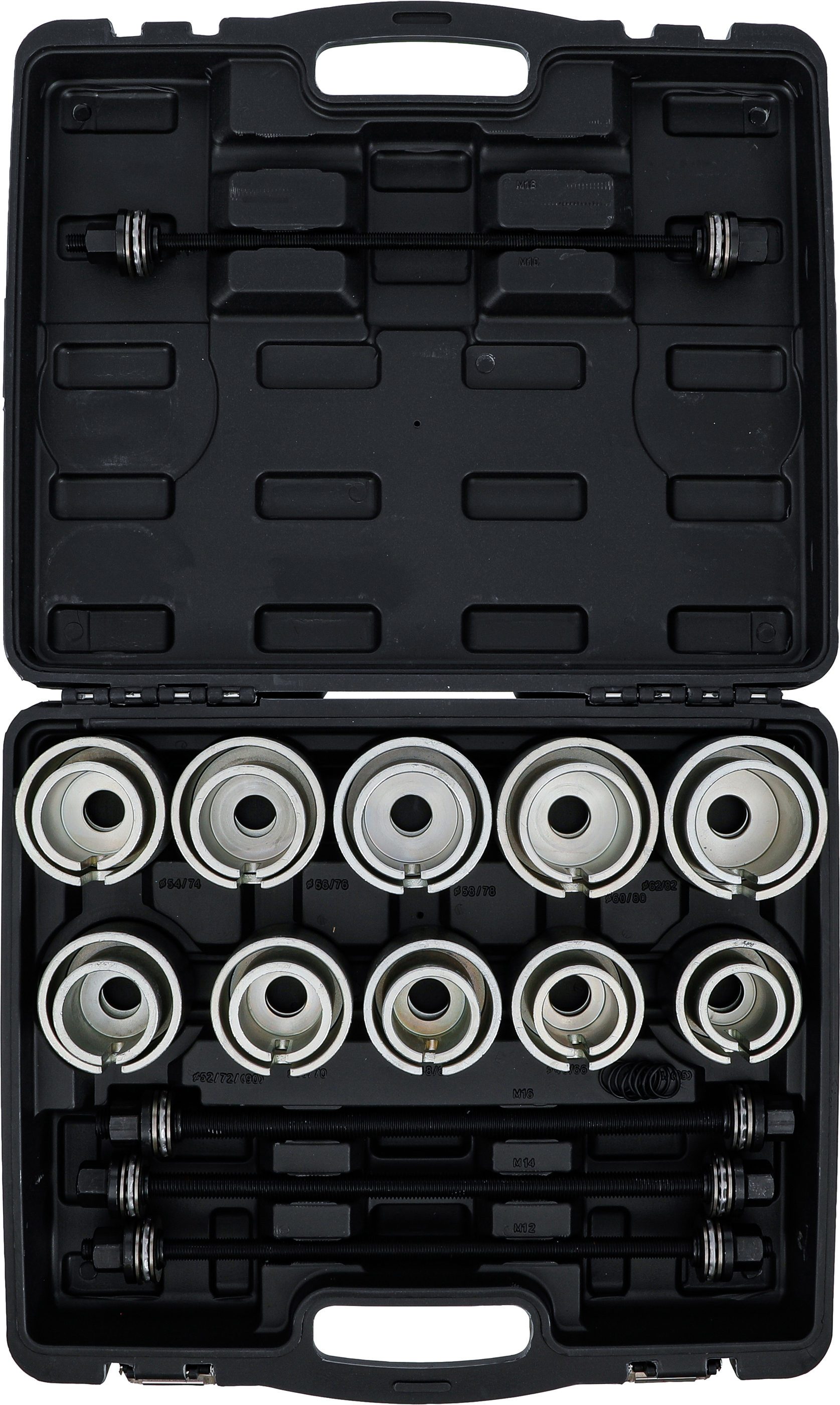 BGS Zug- und Druckhülsen-Satz | mit 4 Spindeln | 24-tlg.