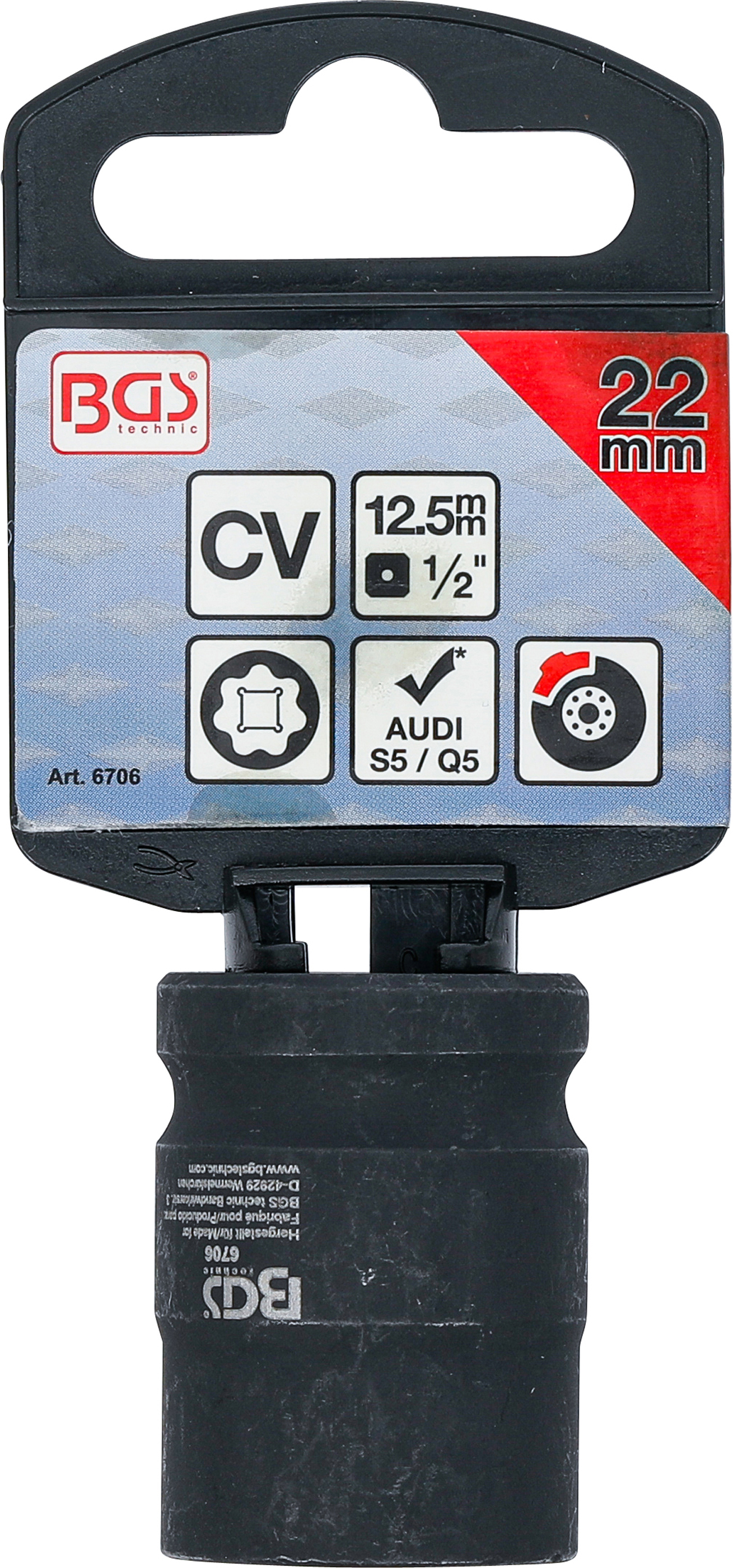 BGS Spezial-Steckschlüssel-Einsatz | für Audi S5 / Q5 Bremssättel