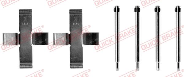 Zubehörsatz, Scheibenbremsbelag