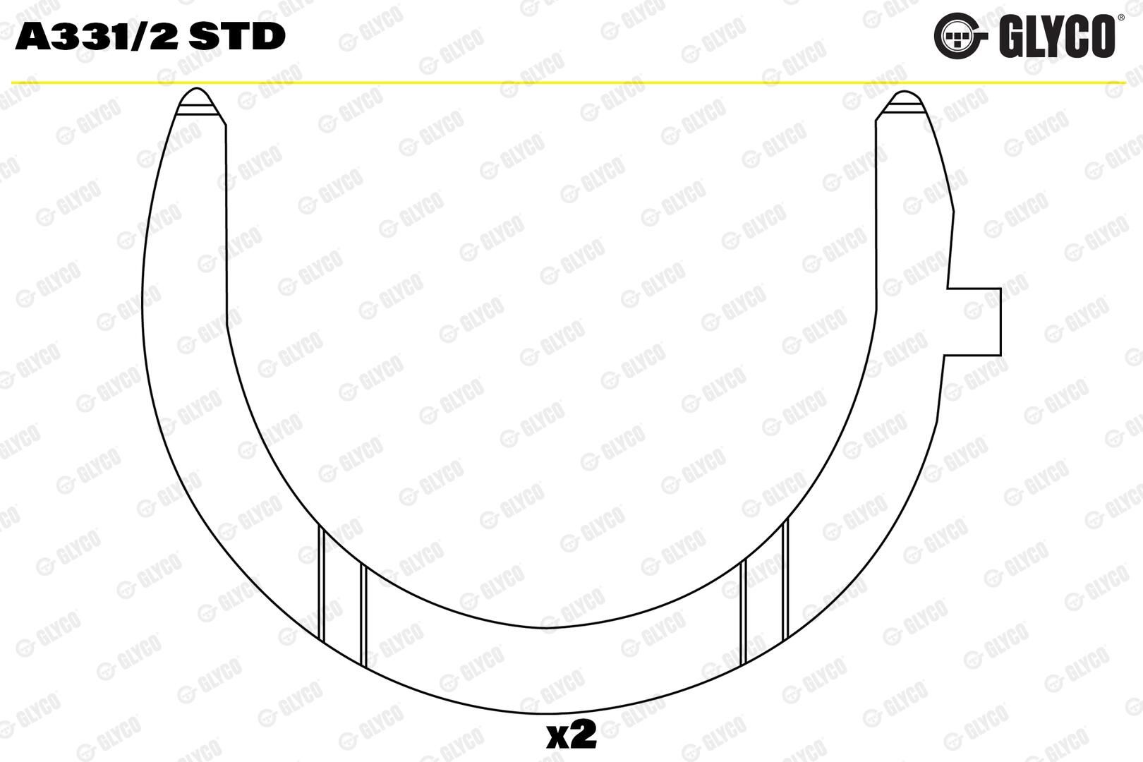 Distanzscheibe, Kurbelwelle