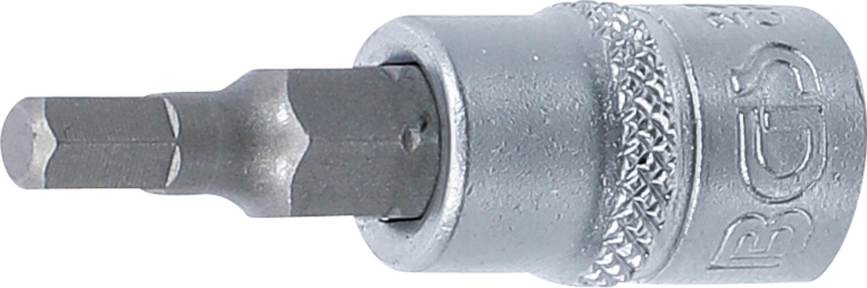 BGS Bit-Einsatz | Antrieb Innenvierkant 6,3 mm (1/4") | Innensechskant 5/32"