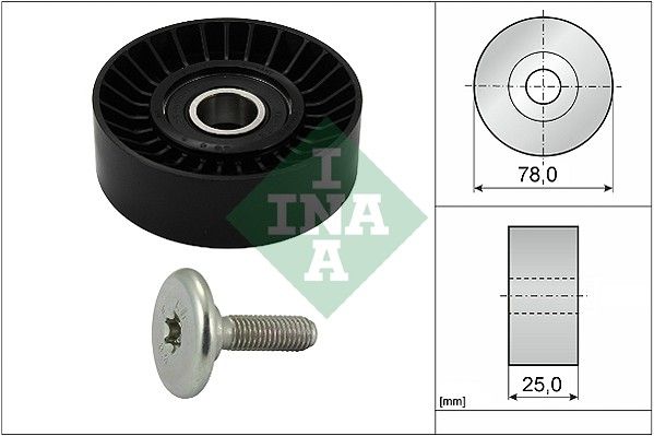 Umlenk-/Führungsrolle, Keilrippenriemen