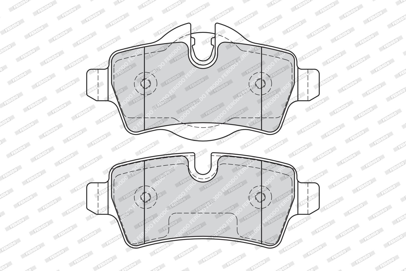 Bremsbelagsatz, Scheibenbremse