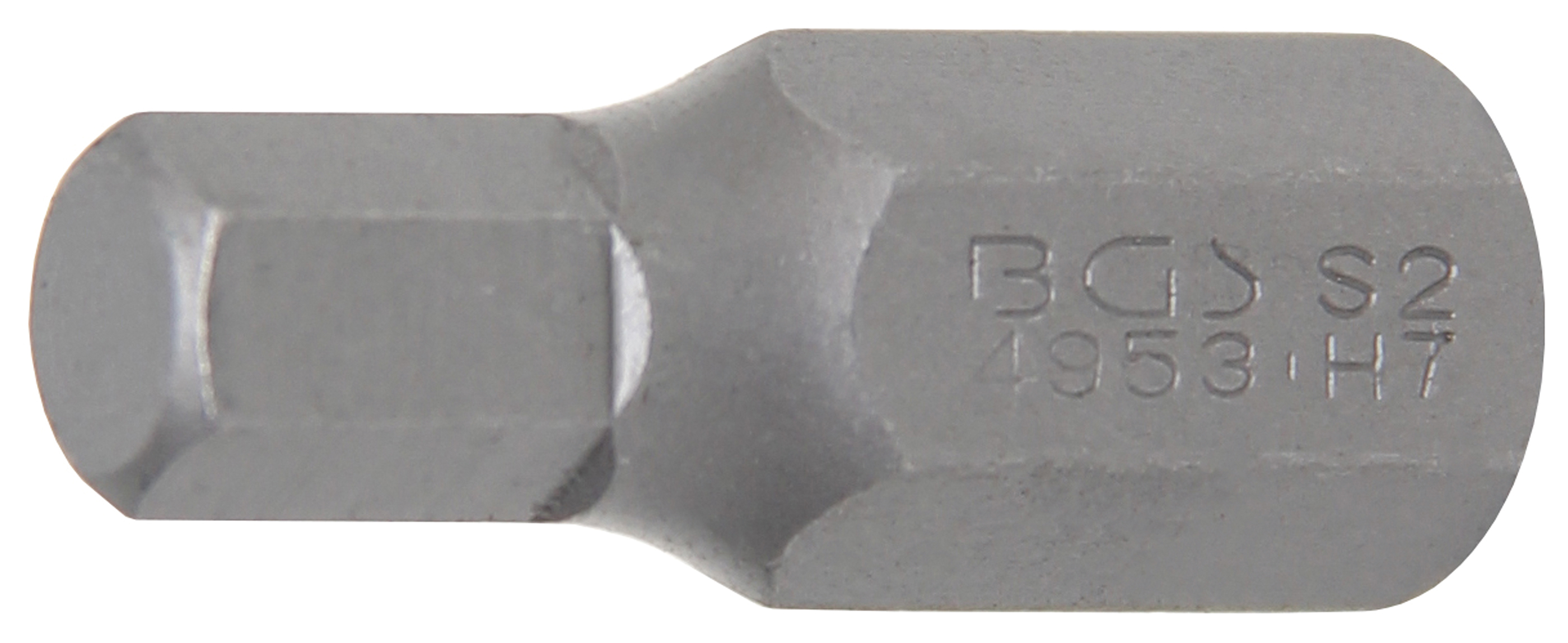BGS Bit | Antrieb Außensechskant 10 mm (3/8") | Innensechskant 7 mm