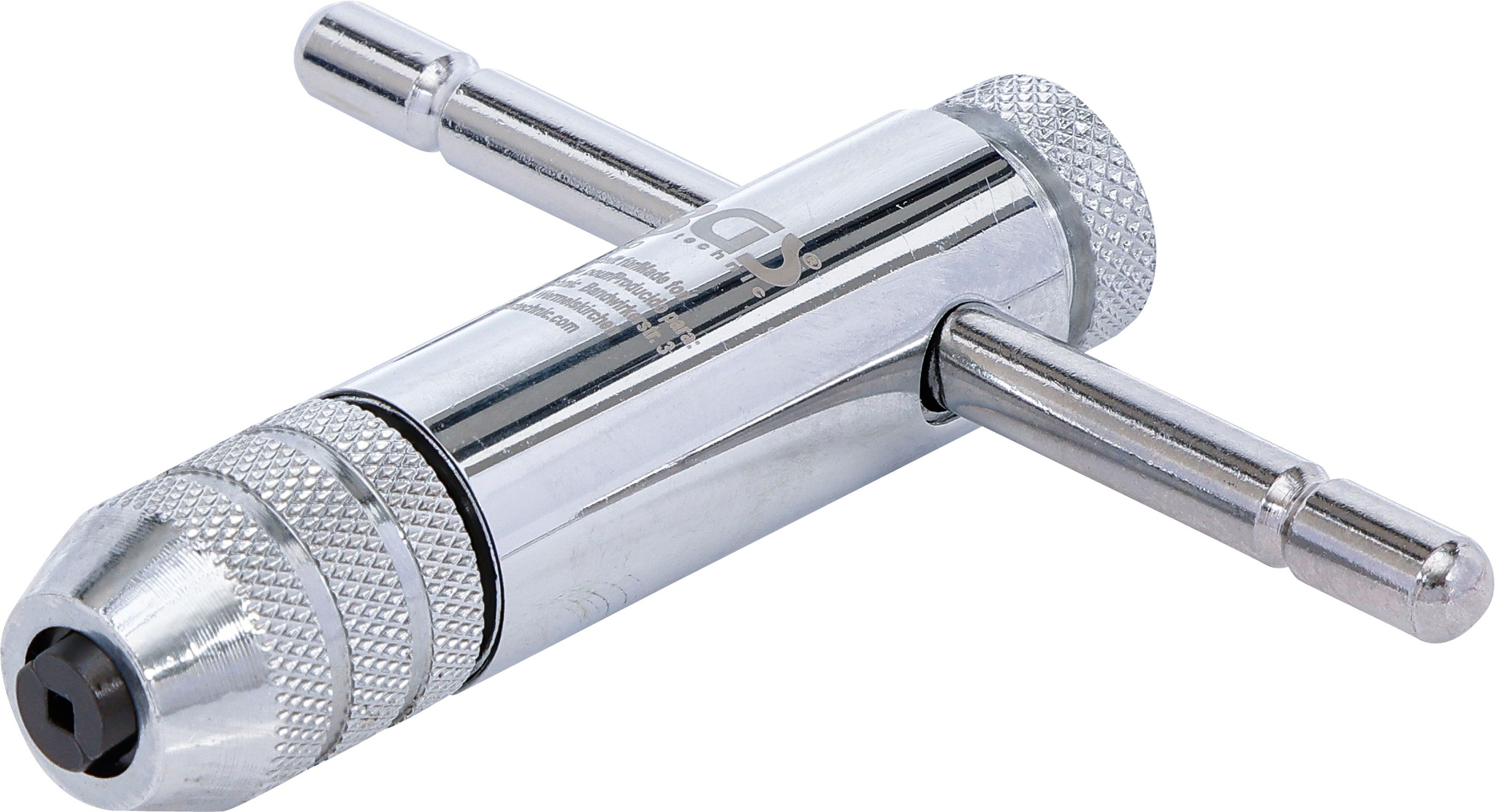 BGS Werkzeughalter mit Gleitgriff für Gewindebohrer | M3 - M10 | 80 mm