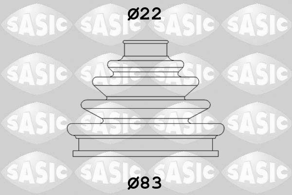 Faltenbalgsatz, Antriebswelle