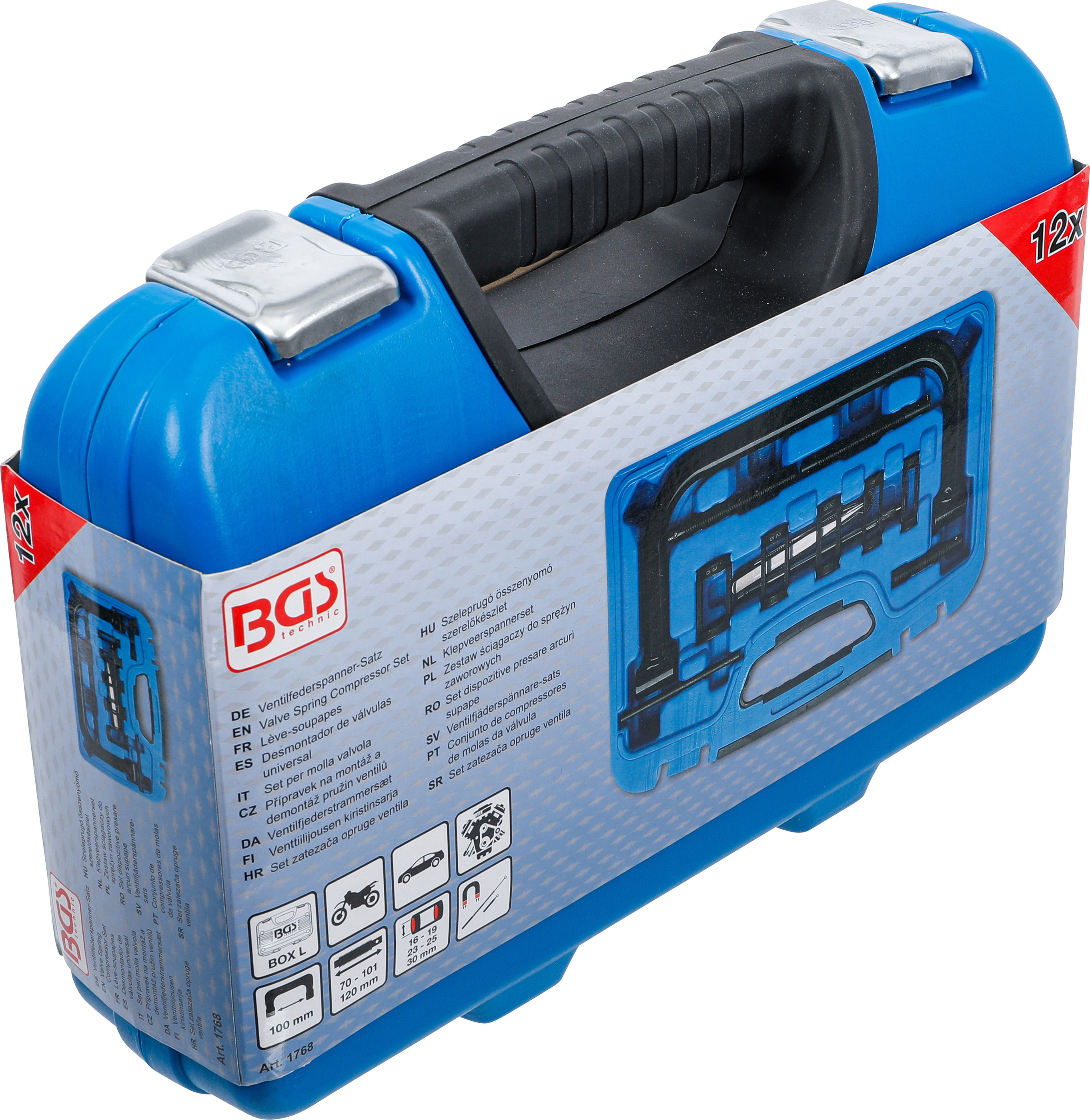 BGS Ventilfederspanner-Satz | 16 - 30 mm