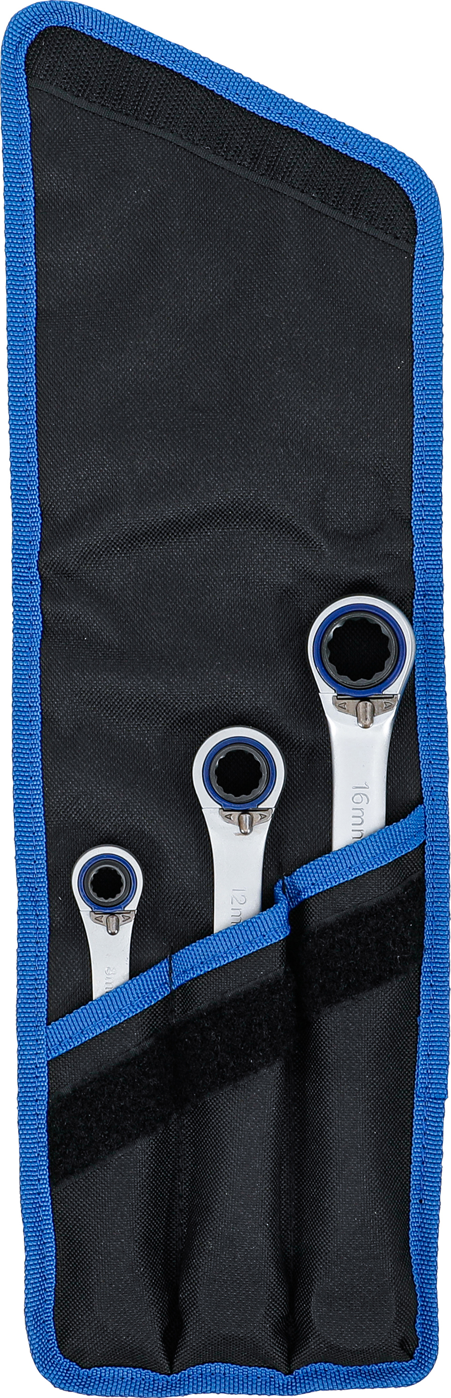 BGS Ratschen-Ringschlüssel-Satz | umschaltbar | "4-in-1" | 3-tlg.