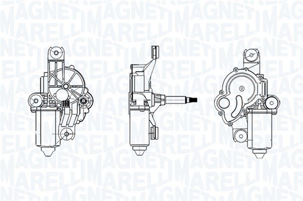 Wischermotor “MAGNETI MARELLI hinten , 12 V”