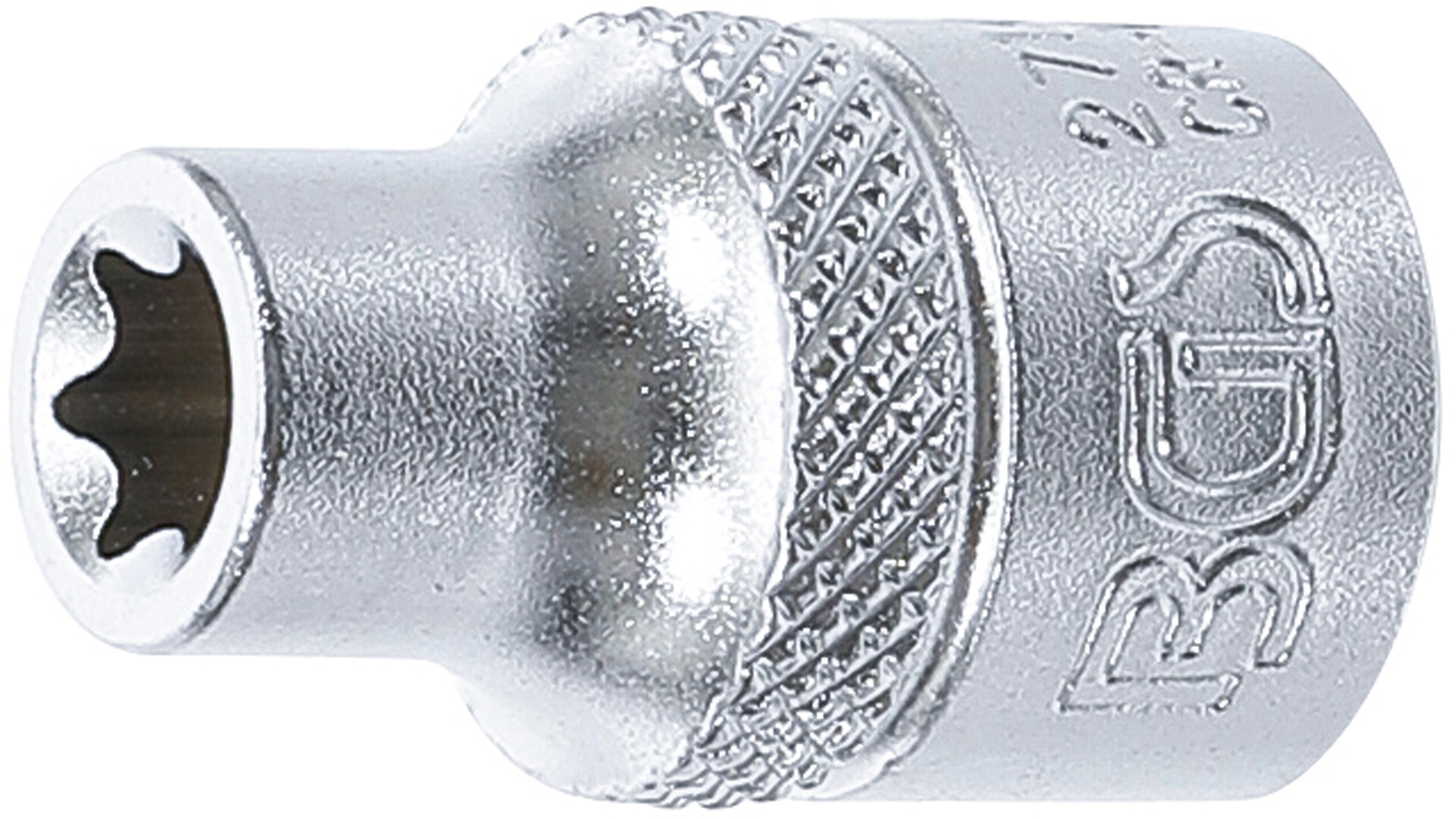 BGS Steckschlüssel-Einsatz E-Profil | Antrieb Innenvierkant 10 mm (3/8") | SW E8