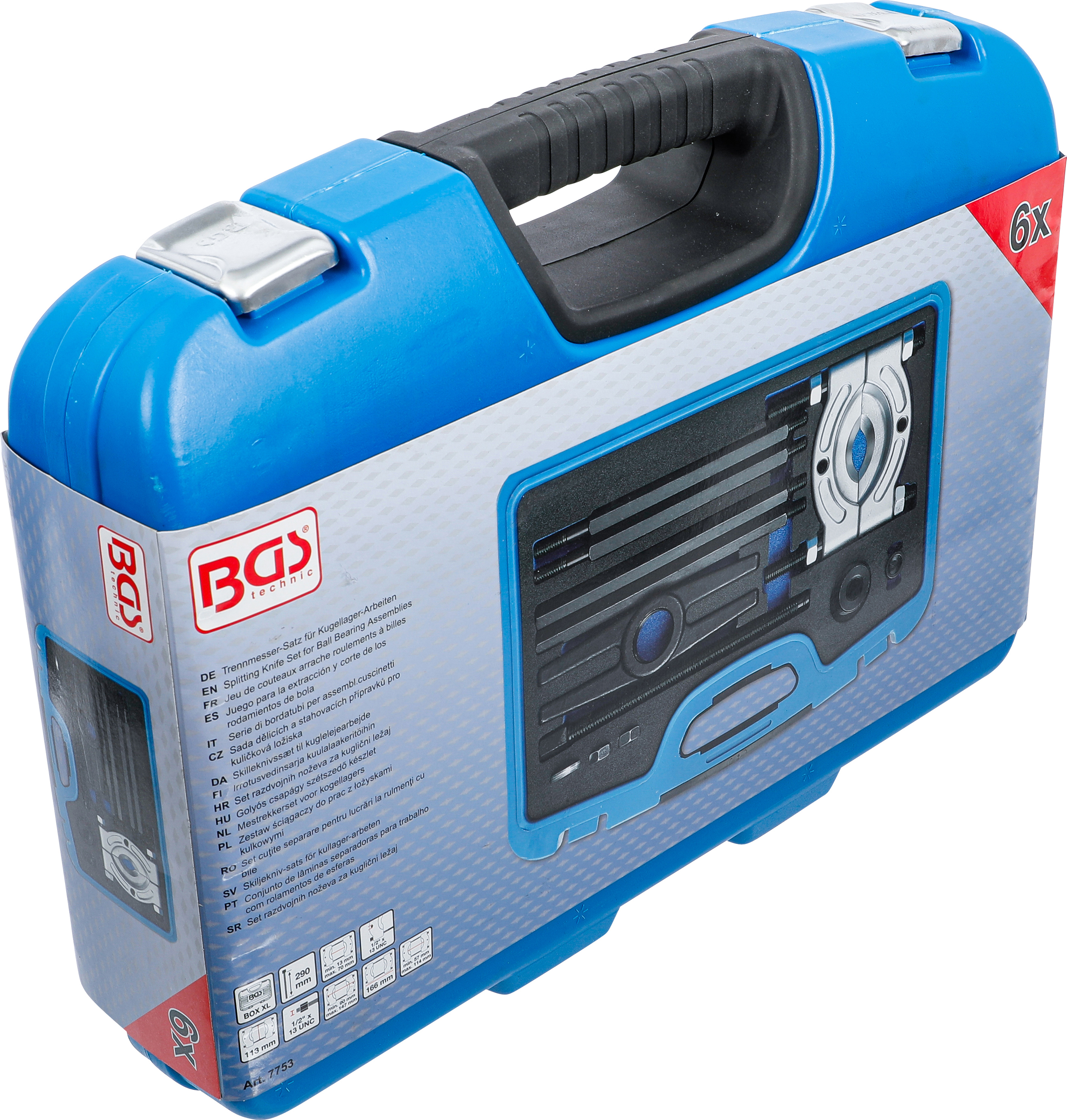 BGS Trennmesser-Satz für Kugellager-Arbeiten | 6-tlg.