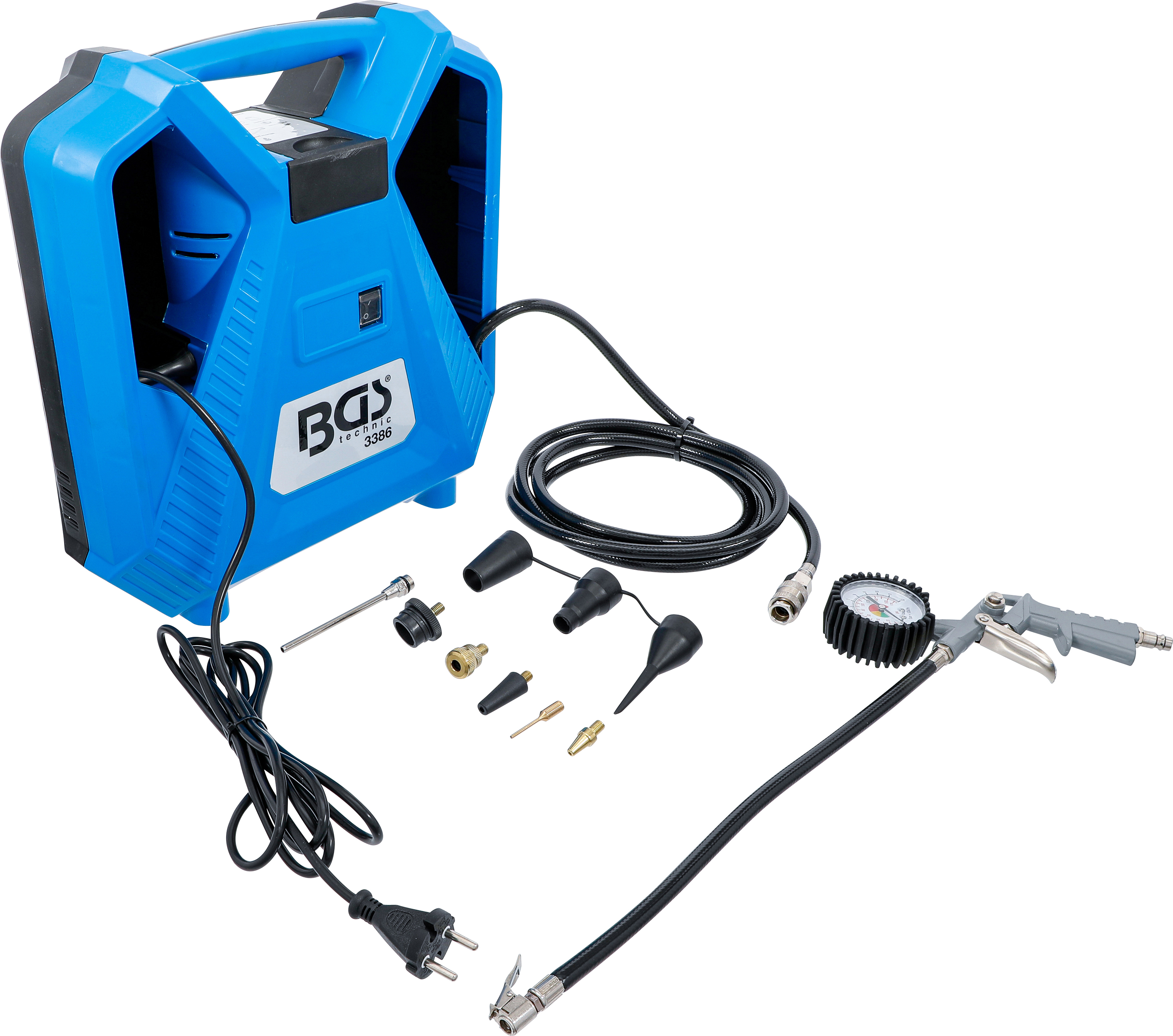 BGS Mobiler Druckluft Kompressor