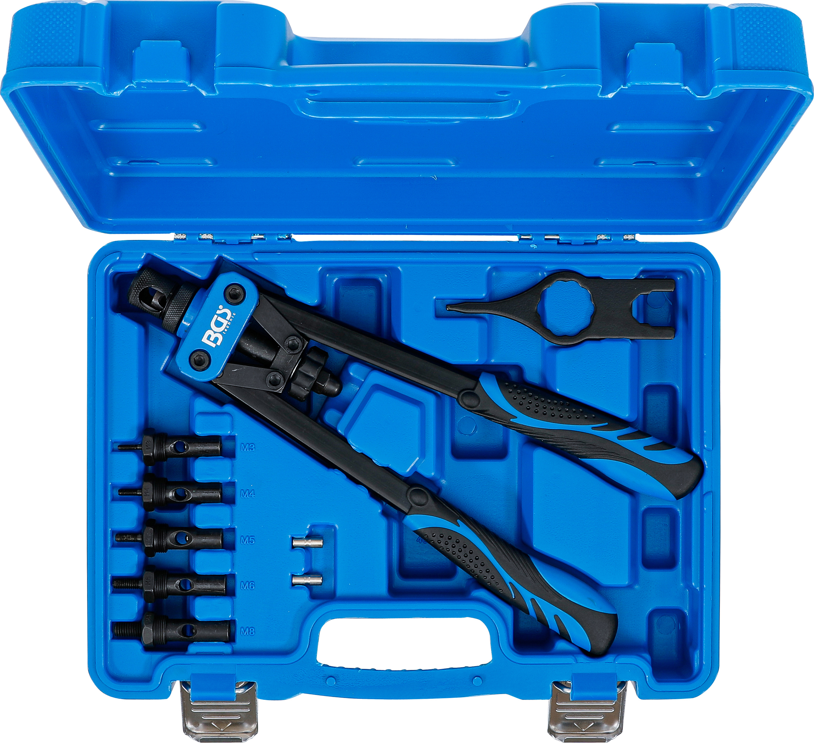 BGS Nietmutternzangen-Satz | M3 - M8 | 7-tlg.