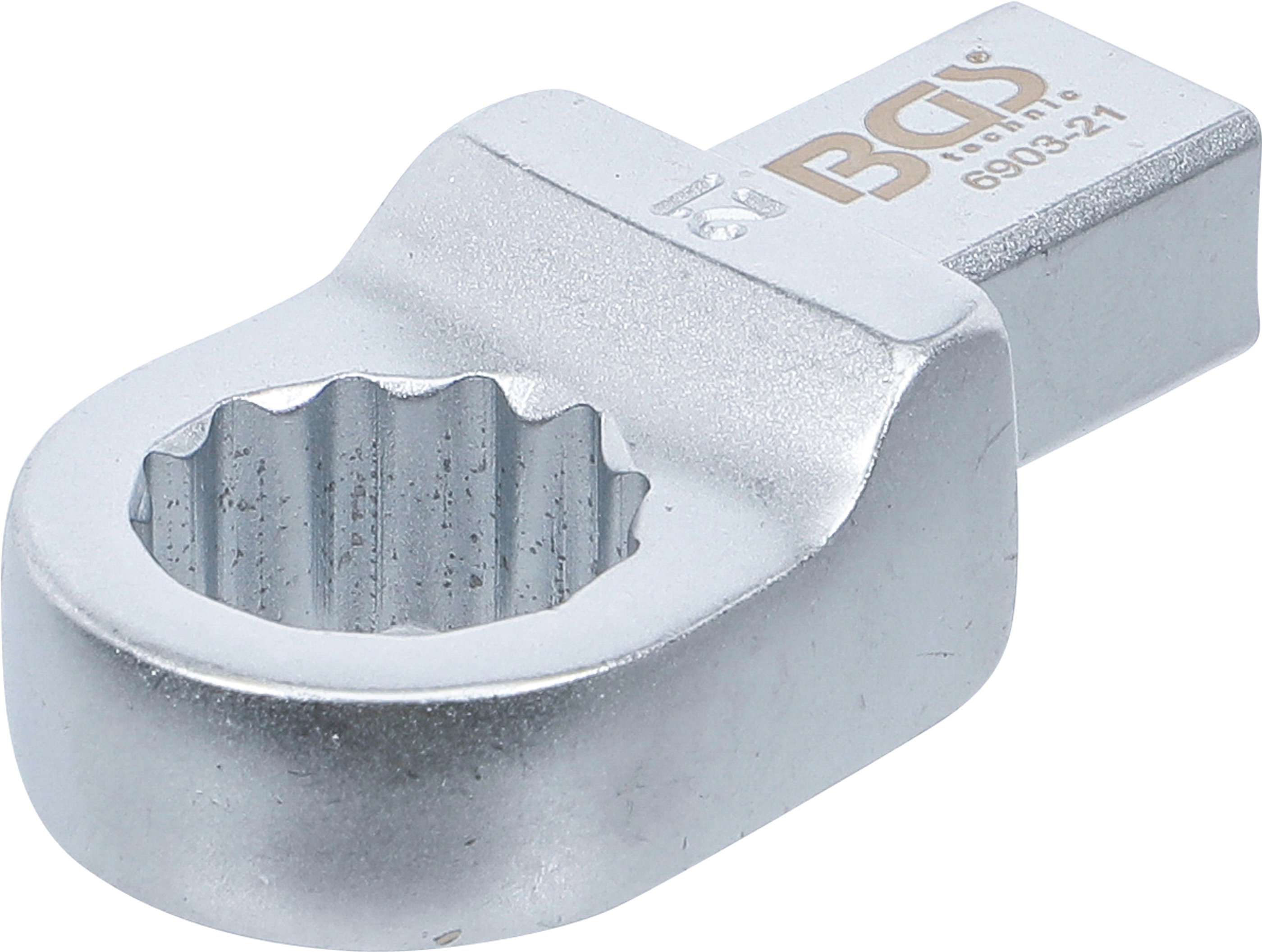 BGS Einsteck-Ringschlüssel | 21 mm | Aufnahme 14 x 18 mm