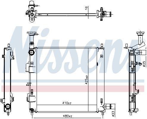 Kühler, Motorkühlung
