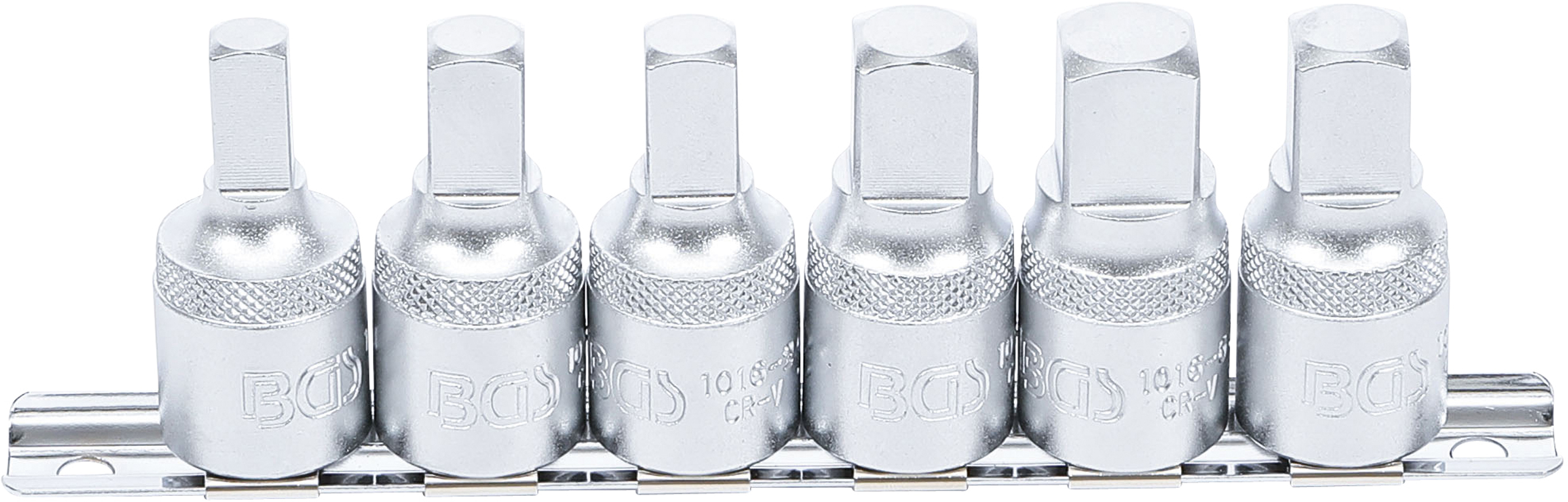 BGS Öldienstschlüssel-Satz | Antrieb Innenvierkant 12,5 mm (1/2") | Abtrieb Innenvierkant | 6-tlg.