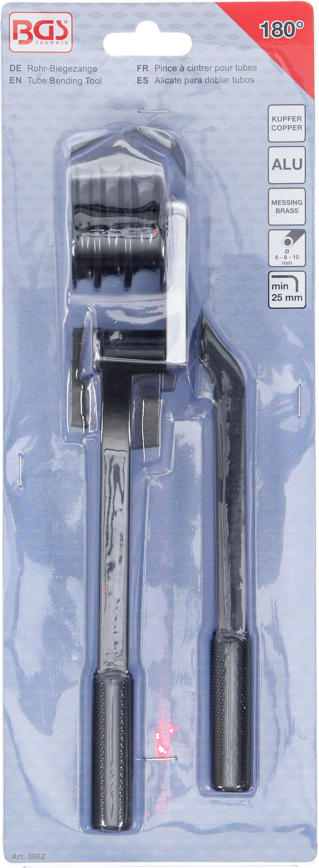 BGS Rohr-Biegezange | für Rohr-Ø 6 - 8 - 10 mm