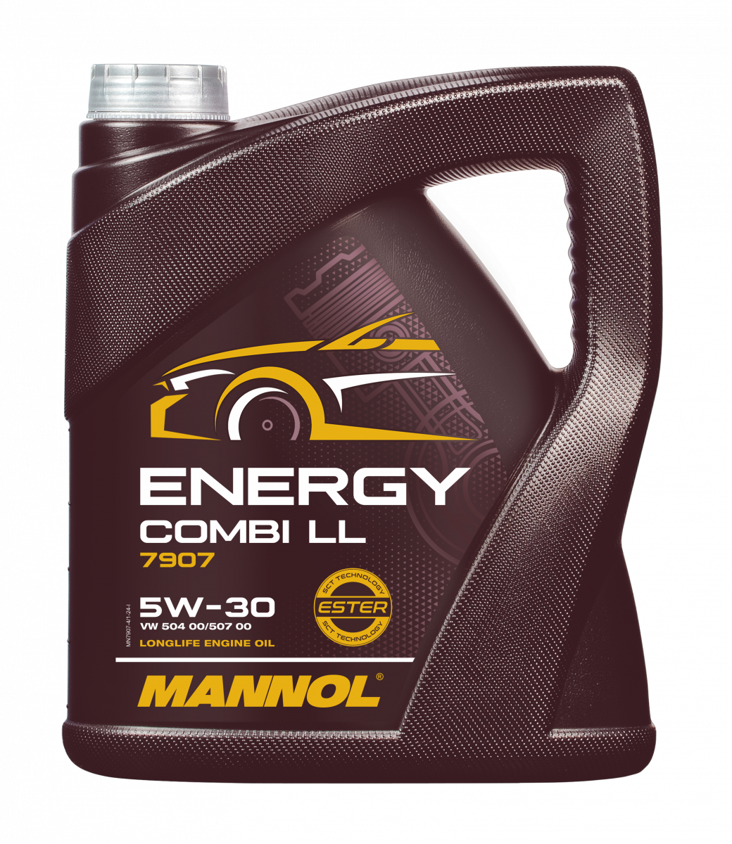 5W-30 Mannol 7907 Energy Combi LL LongLife Motoröl 4 Liter
