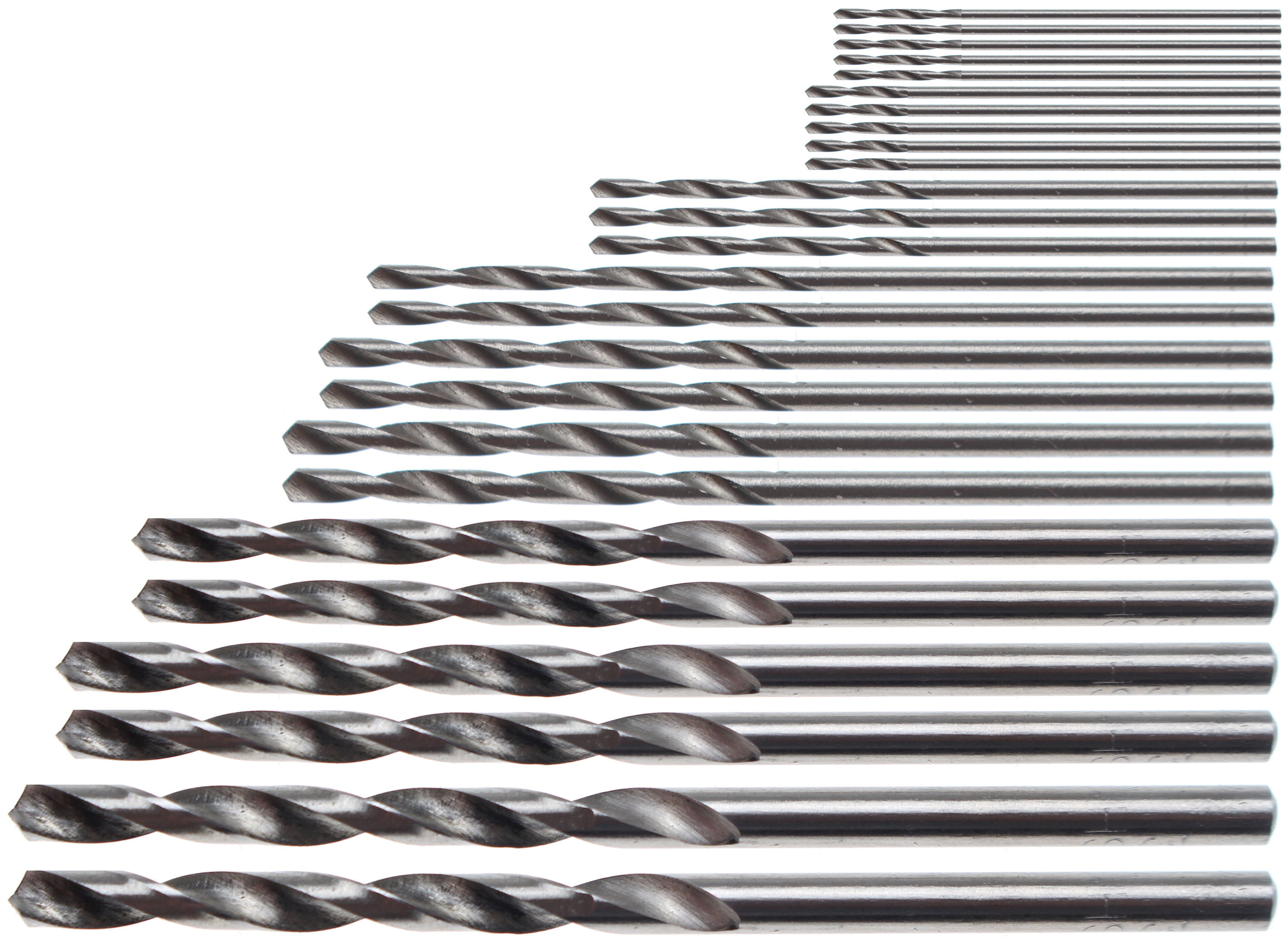 BGS HSS-Minibohrer-Satz | 0,5 - 3,0 mm | 25-tlg.