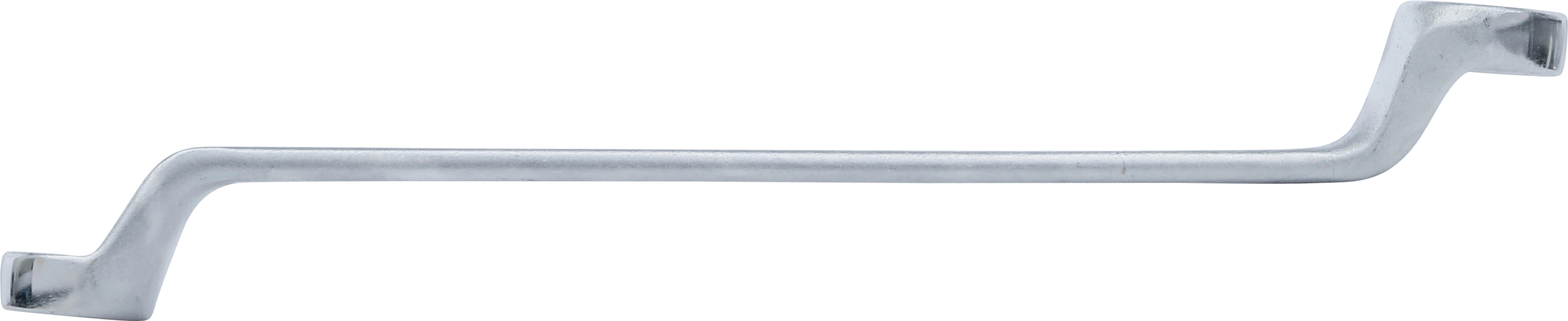 BGS Doppel-Ringschlüssel, gekröpft | SW 21 x 23 mm