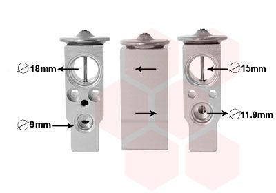 Expansionsventil, Klimaanlage