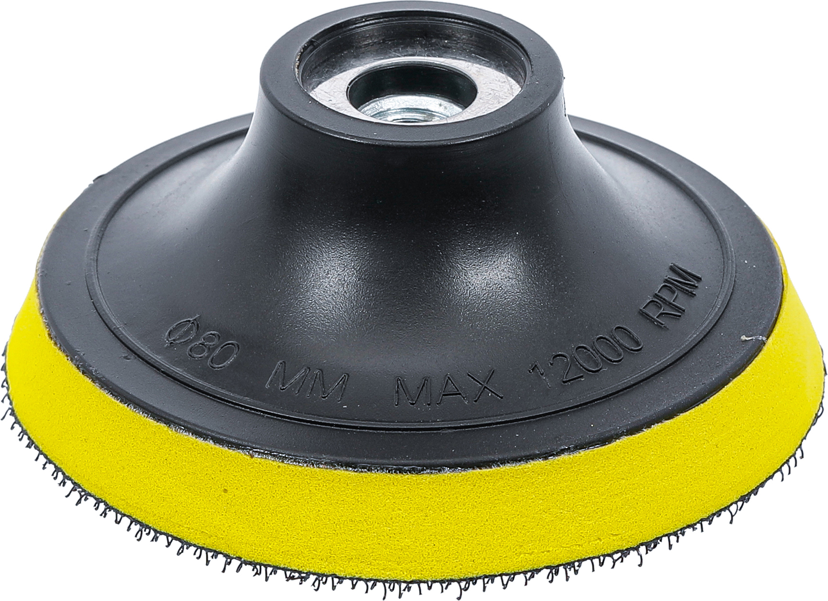 BGS Schleifteller mit Klettaufnahme | Ø 80 mm | für Art. 9259