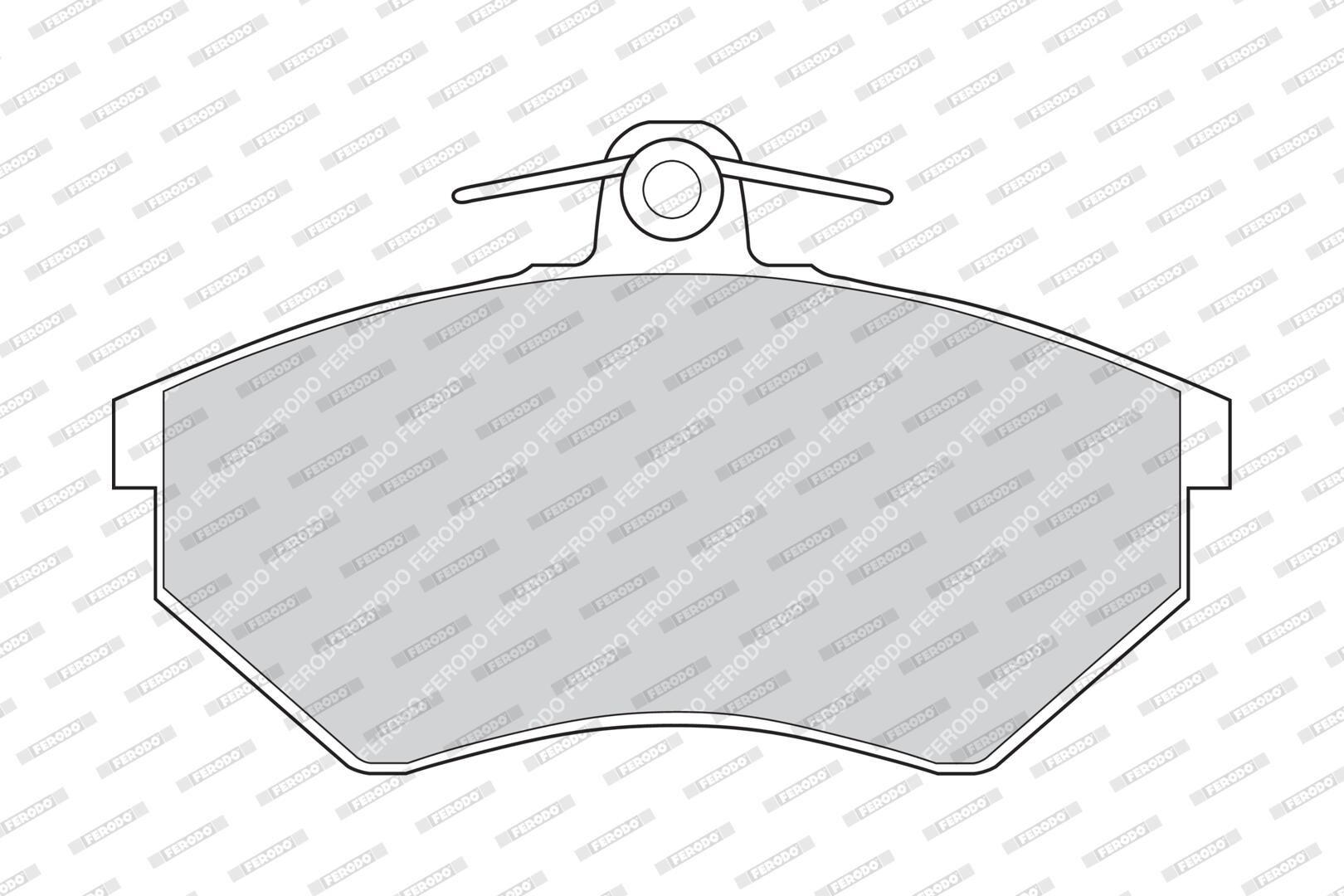 Bremsbelagsatz, Scheibenbremse