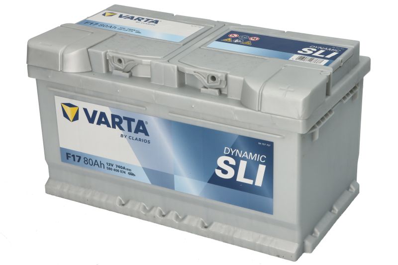 Starterbatterie VARTA Dynamic SLI Autobatterie 12V 80Ah 740A